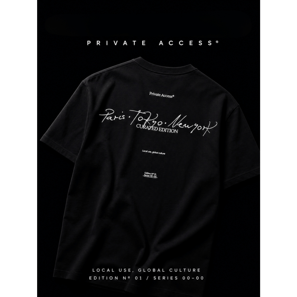 Camiseta Masculina Básica Preta 100% Algodão Lettering Paris Tokyo New York Preto Casual Manga Curta