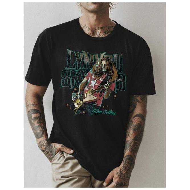 Music.Soul Camiseta Unissex Street Culture Prints Short - Sleeve Rock Banda Estampa Moderna Confortável Estilosa Casual