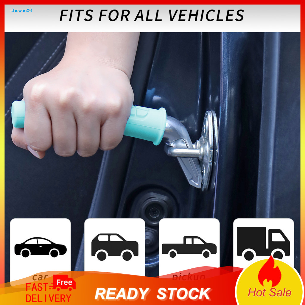Auto Door Grab Bar 1 or 2 Pcs Car Assist Handle for Elderly Non-slip Portable Vehicle Support Grip Easy Sit-to-stand Aid