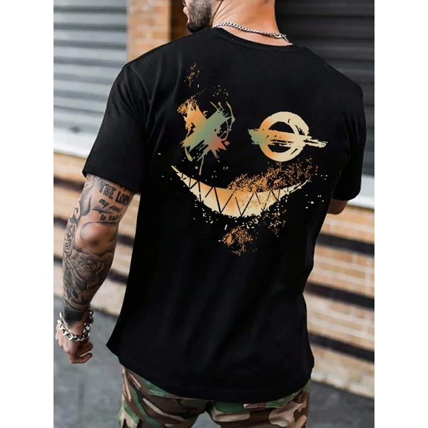 Camiseta Masculina Smile X O T-shirt Manfinity Camisa 100% Algodão
