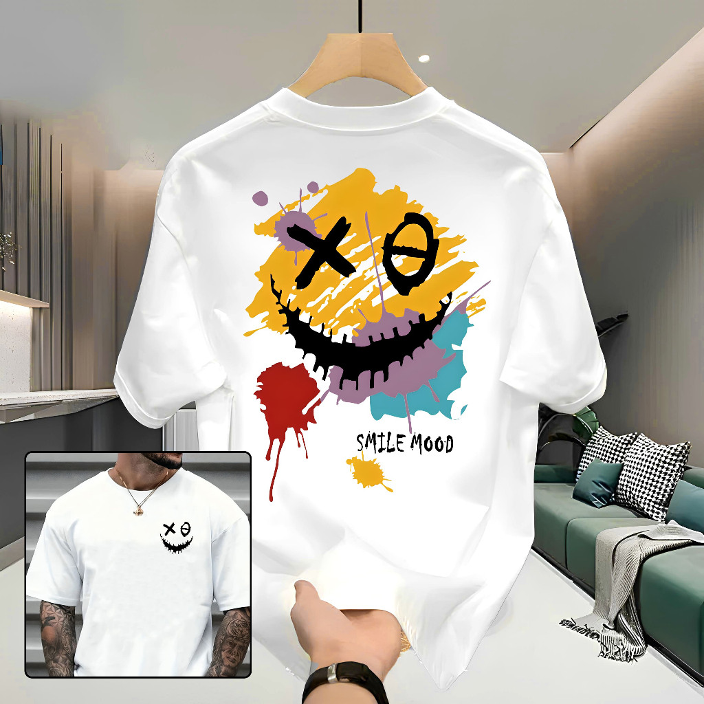 Camiseta Masculina Streetwear 100% Algodão Estampada Good Camisa Unissex Premium