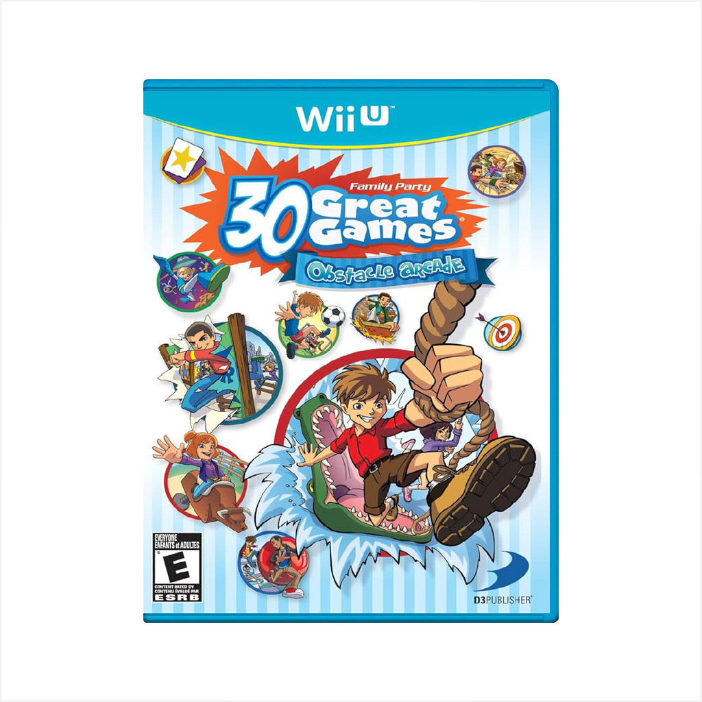 Jogo Family Party 30 Great Games Obstacle Arcade - WiiU - Usado - Original