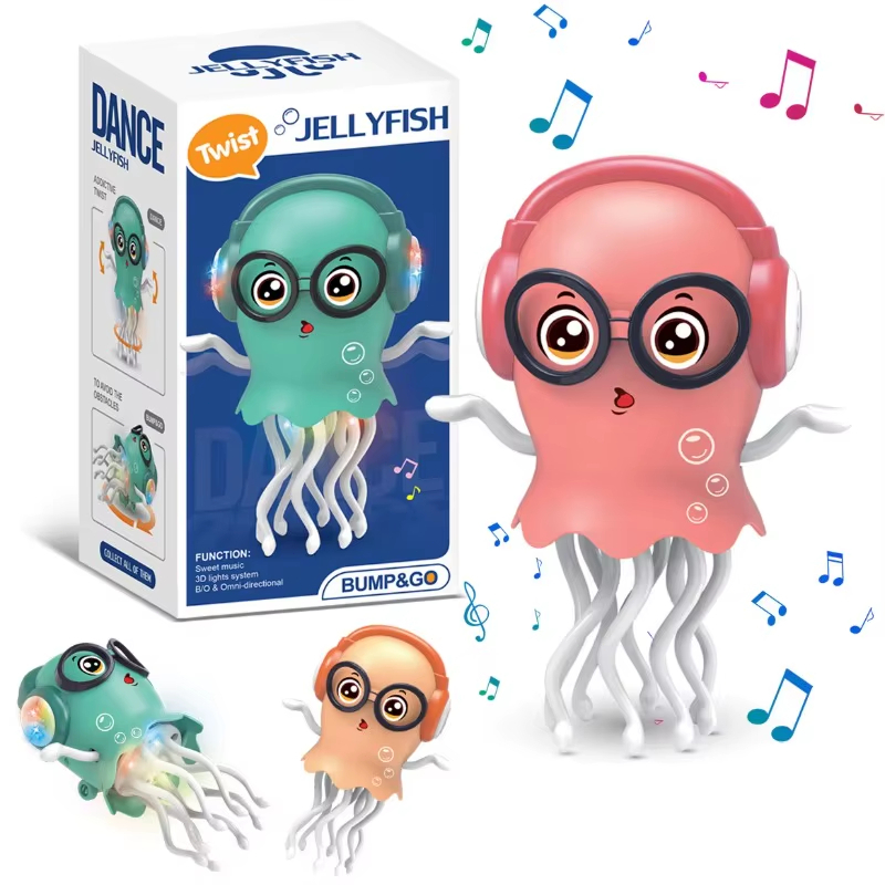 Automatic Dancing Octopus, Educational Obstacle Avoidance Toy for Kids-P21