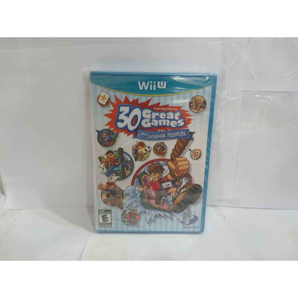 30 great games obstacle arcade wii-u