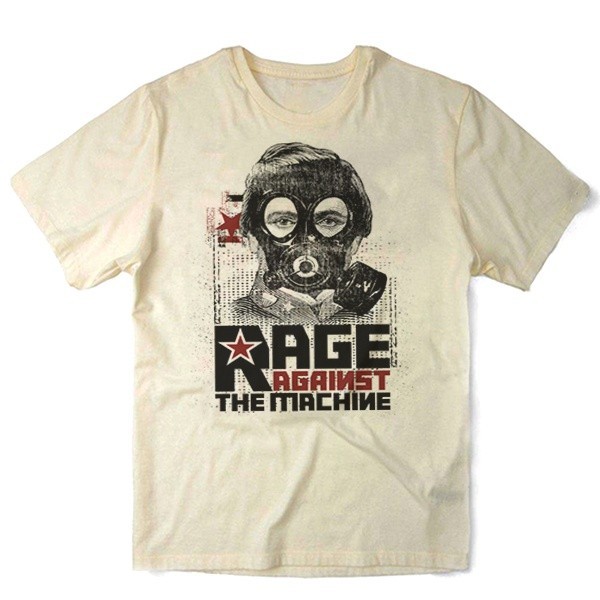 Camiseta Algodao Rage Against The Machine RATM Banda de Rock Punk Progressivo Unissex