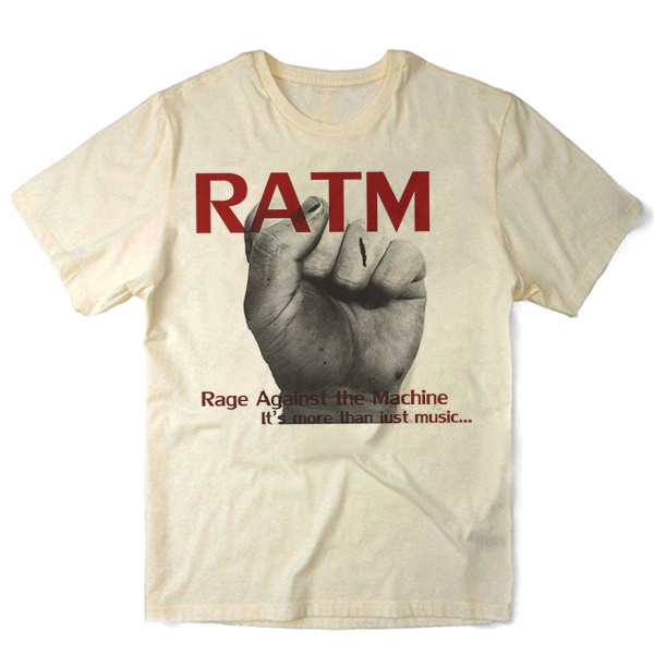 Camiseta Algodao RATM Rage Against The Machine Banda de Rock Bandas Musica Heavy Metal Nervous