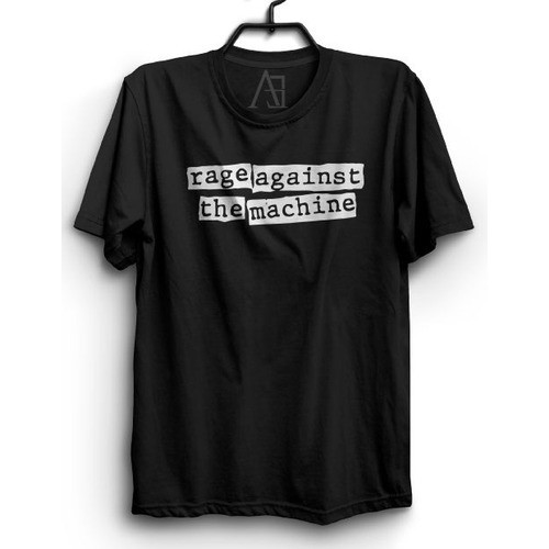 Camiseta Rock in Rio  Rage Against The Machine Camisa Ratm Logo Rock 100% Algodão