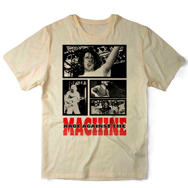 Camiseta Algodao Rage Against The Machine RATM Rock Unissex