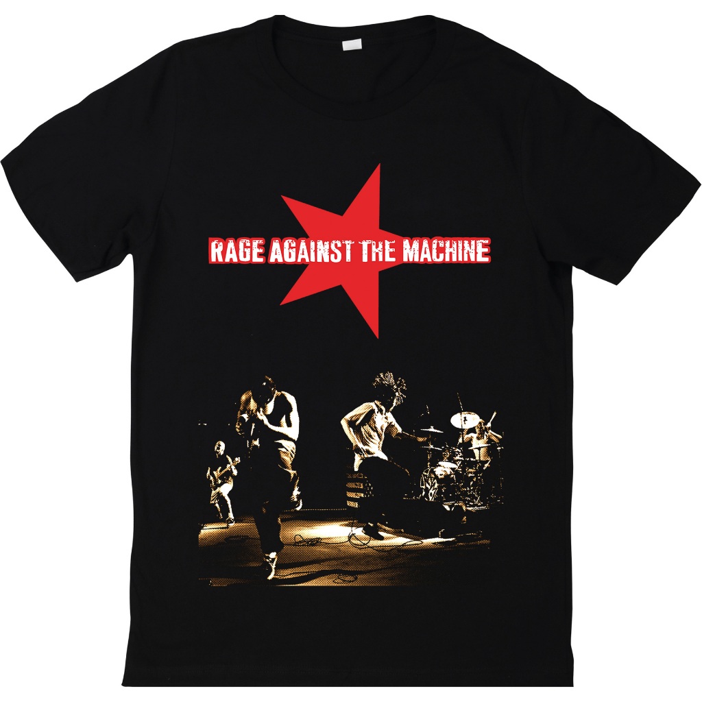 Camiseta Rage Against The Machine RATM | Camisa Banda de Rock Unissex Blusa Algodão