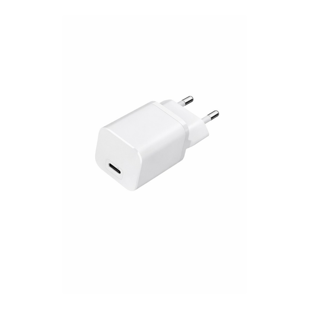 Carregador Tomada 30W USB-C GaN Turbo PD Fast Charge Compatível iPhone Samsung