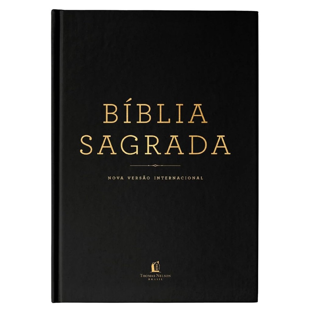 Bíblia Sagrada NVI - Capa Dura Preta - Thomas Nelson Brasil