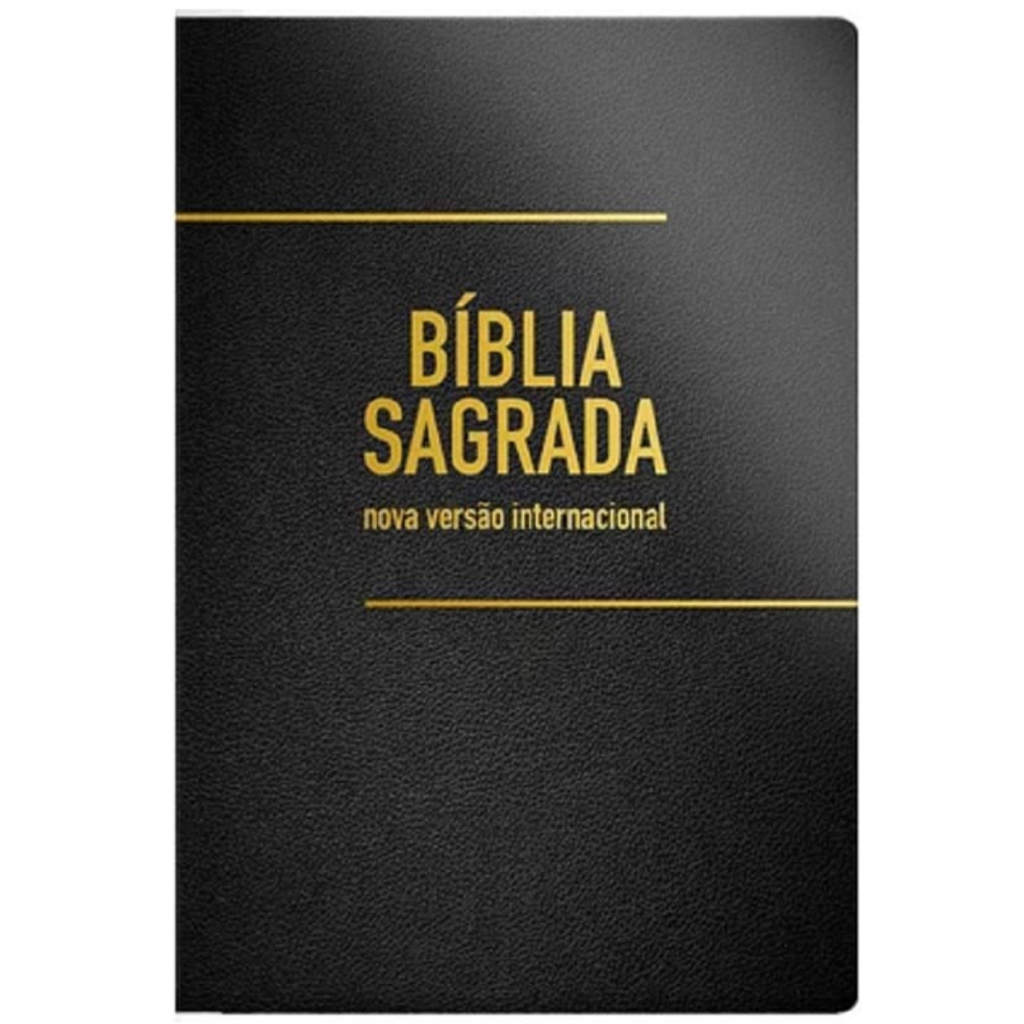 Bíblia NVI Letra Gigante Luxo Preta - Thomas Nelson