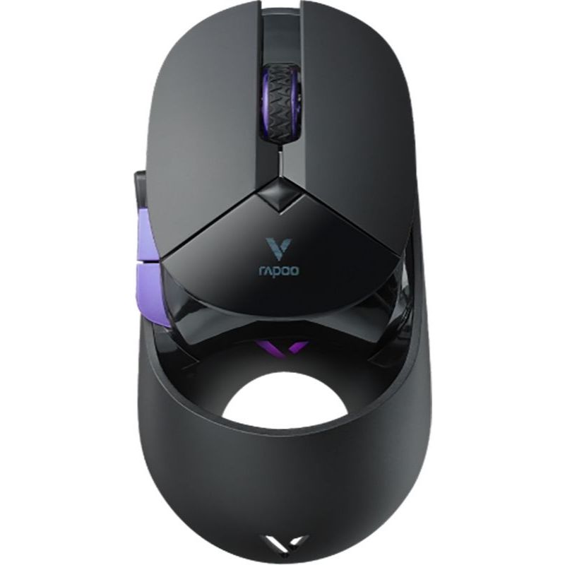 Mouse Gamer Rapoo VT960PRO Wireless Dual Mode Tela OLED RGB PAW3395