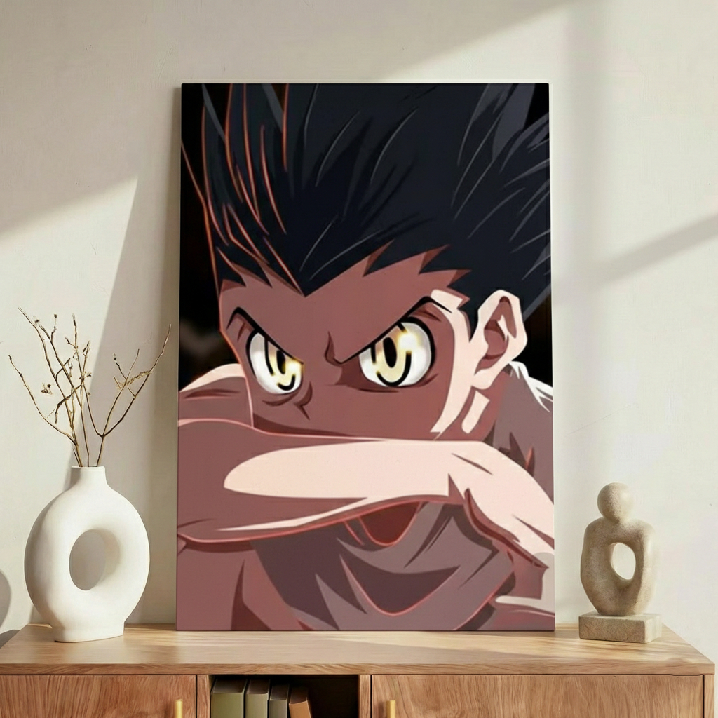 Quadro Decorativo HxH Gon Freecss Rage – Anime Aesthetic Premium