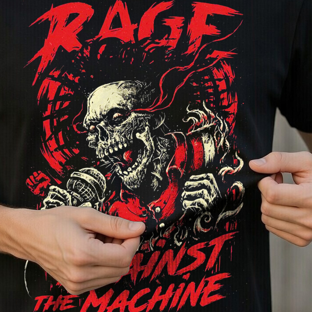 Camiseta Rage Against The Machine Várias Estampas Banda
