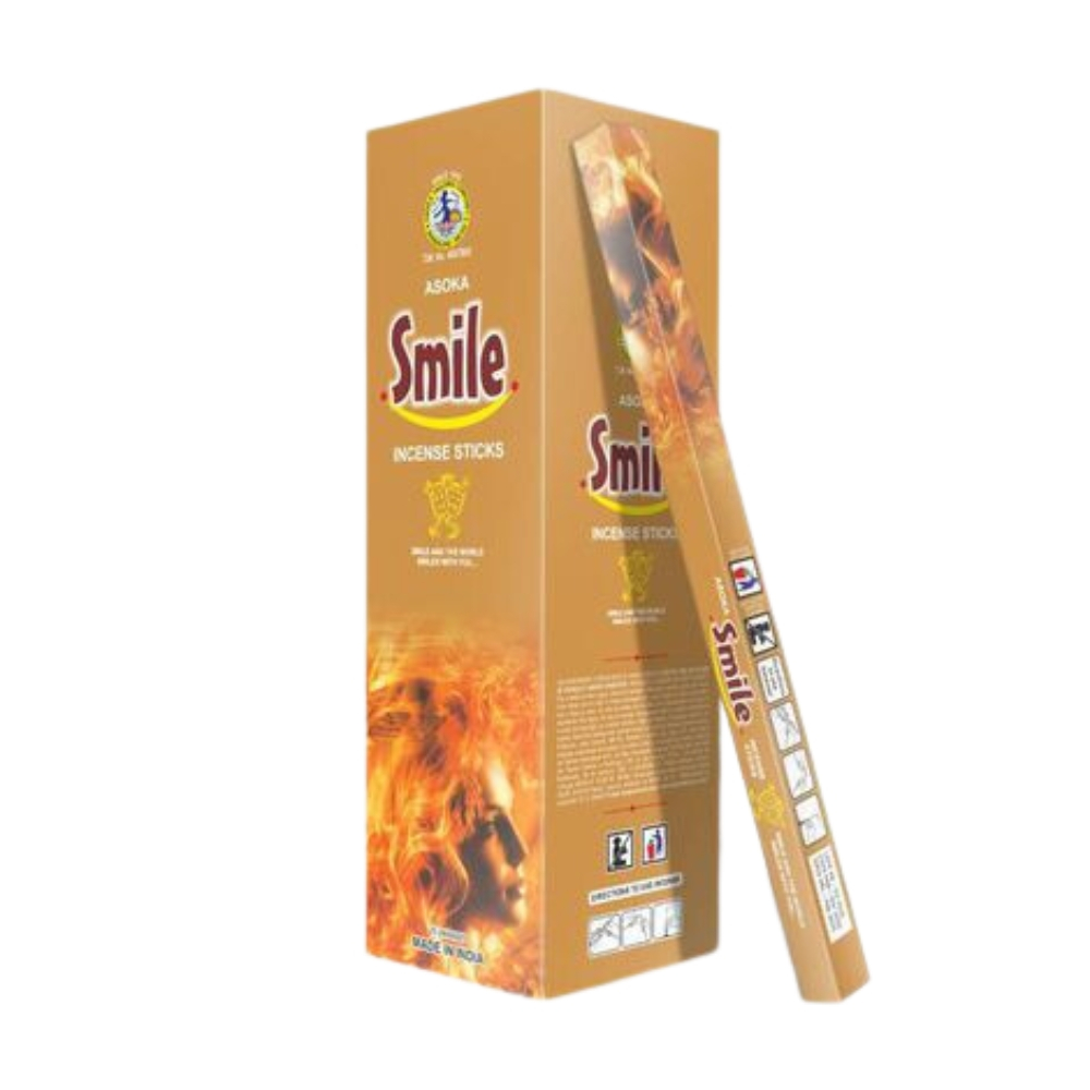 Incenso Artesanal Importado Smile 8 Varetas - Alegria e Vivacidade