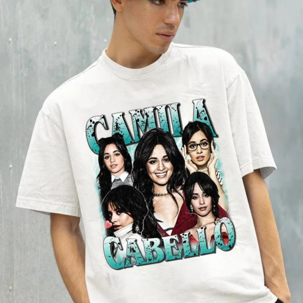 Camisa Premium Camila Cabello Limited Graphic Camiseta 100% Algodão