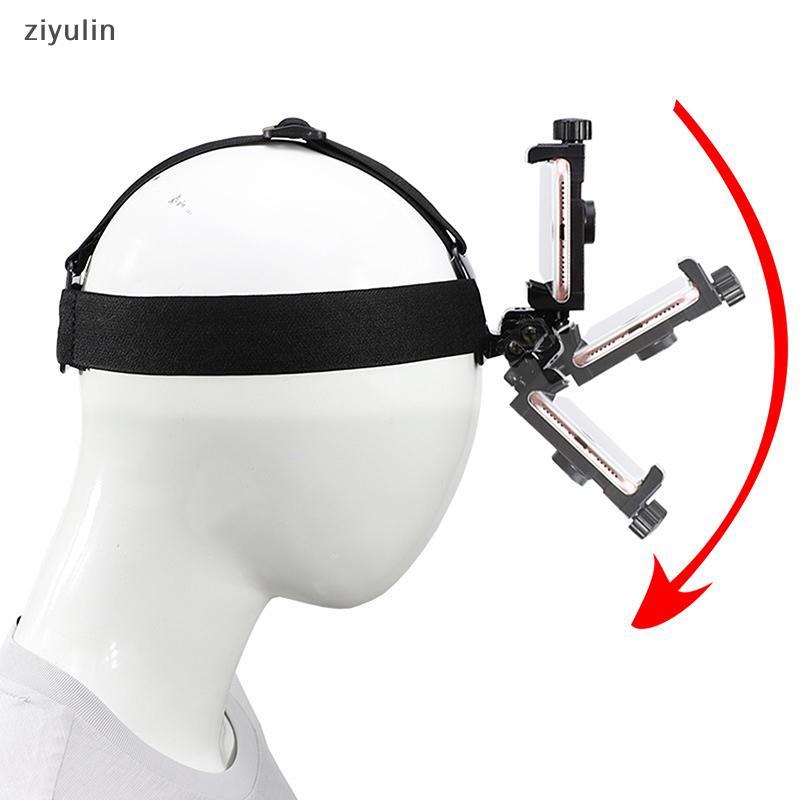 CVC Head-Mounted Braet Ajustável Transmissão Ao Vivo Suporte Para Celular Perspectiva De Primeira Pessoa Fixa Presente C