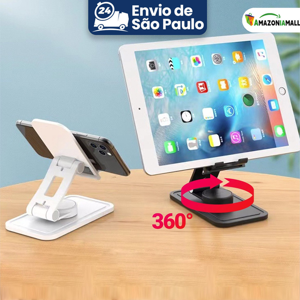 Suporte para celular e Tablet, suporte ajustável, portátil, articulado, Tablet, PC, ajustável, ipad/iphone