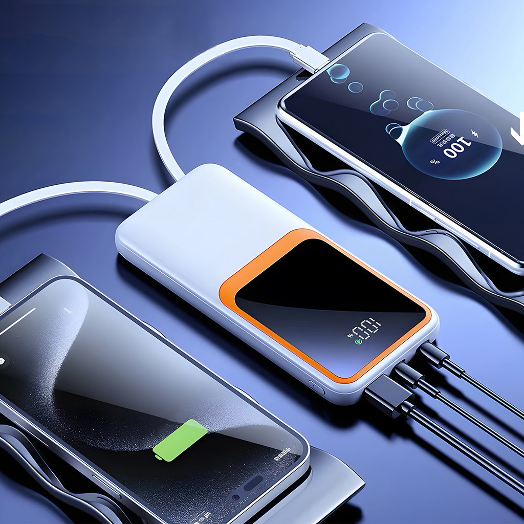 Carregador portátil de turbina de Carregador Portátil  22,5w 20000mah super rápido