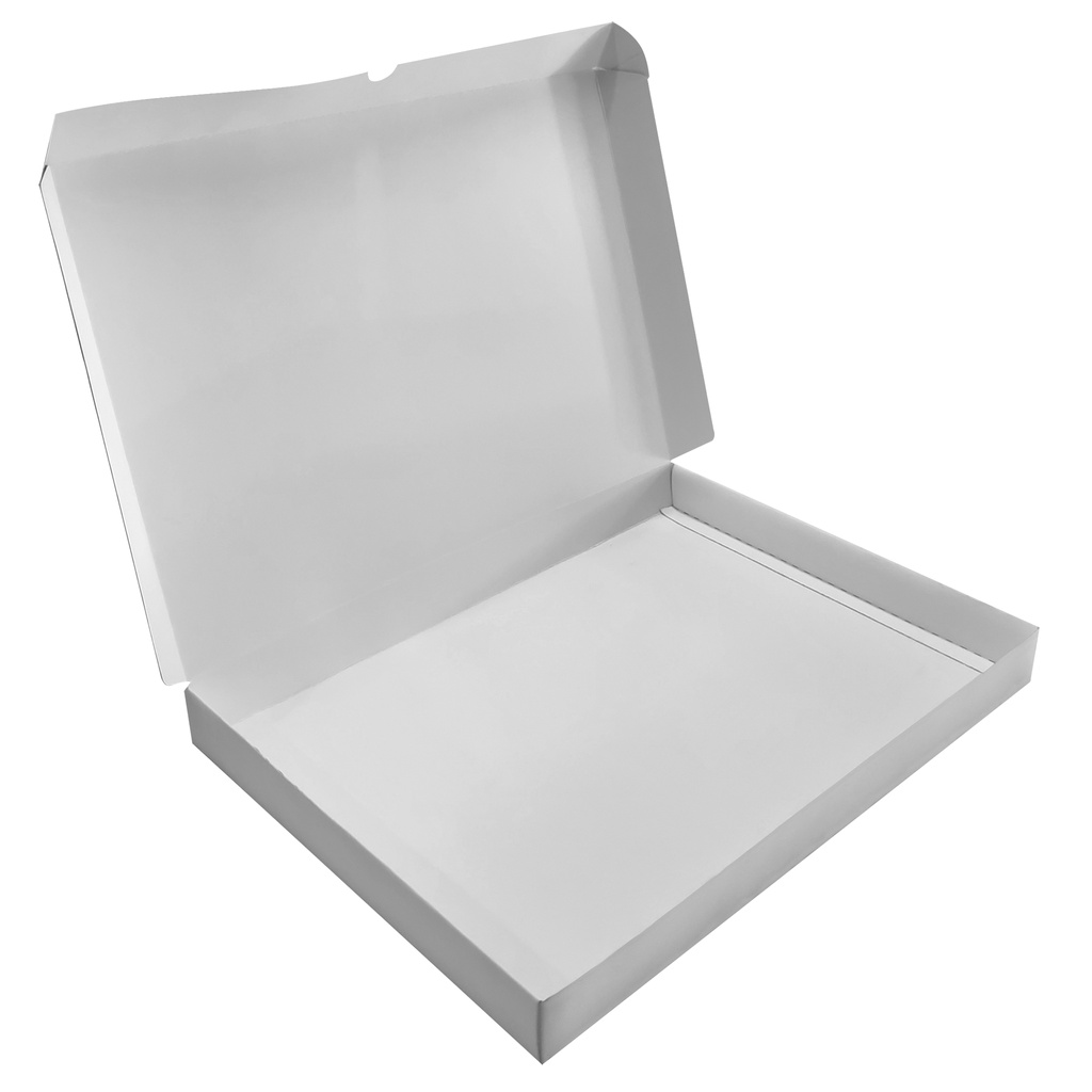 16 caixas embalagem camiseta papel apostila folhas a4 32x23x3cm branca