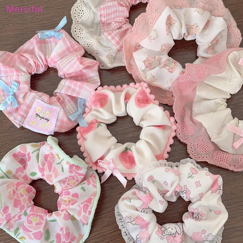 [Mer] Ladies、Girls' style，Wide headband with elegant prints and lace trim，Sweet、Cute、Exquisite TGRT