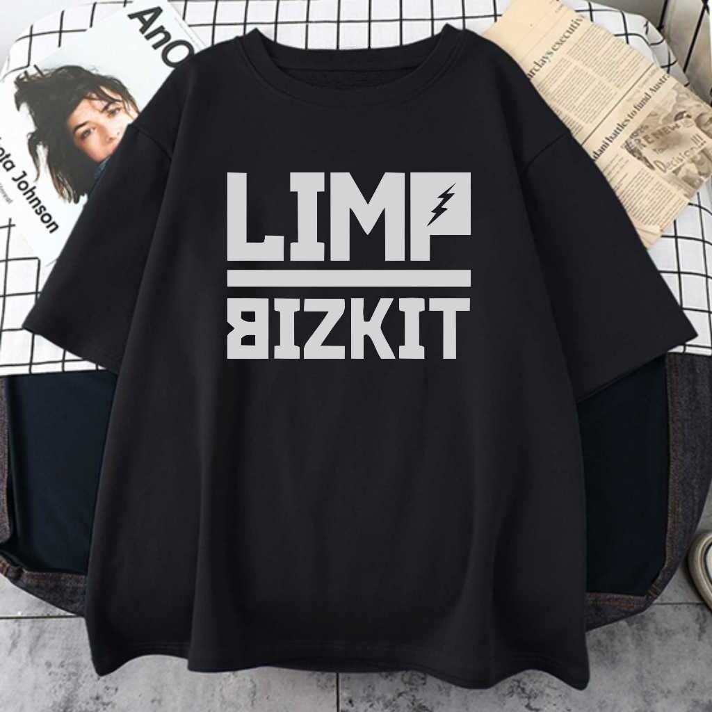 [Camiseta Premium em Algodão Puro]GXG Camiseta Limp Bizkit Rap Metal Unissex