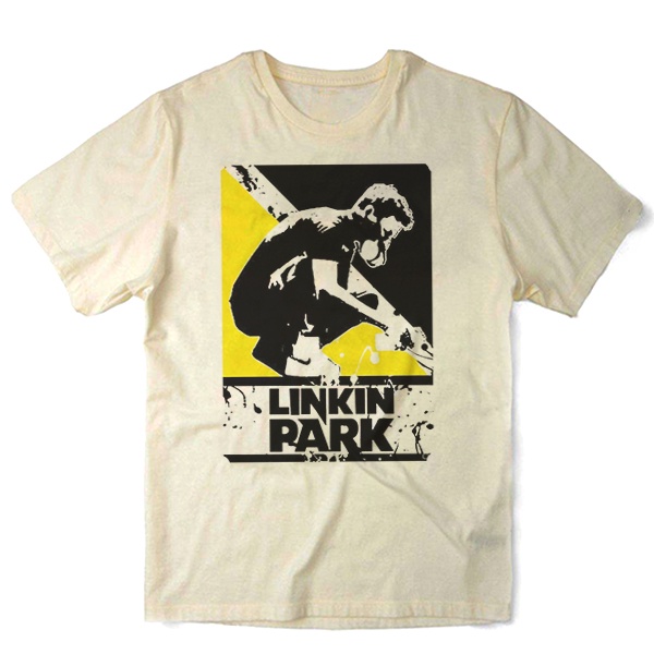 Camiseta Algodao Linkin Park Banda de Rock Bandas Musica Rap Chester Bennington Alternativo Metal