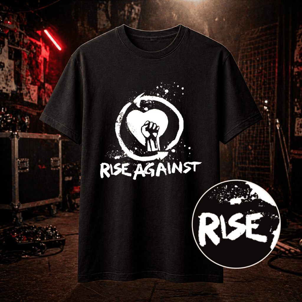 Camiseta Rise Against - 100% Algodão Várias Estampas 003