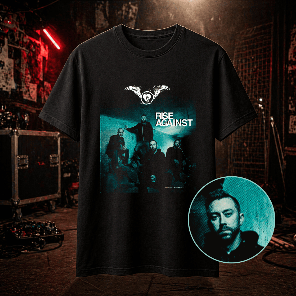 Camiseta Rise Against - 100% Algodão Várias Estampas 001