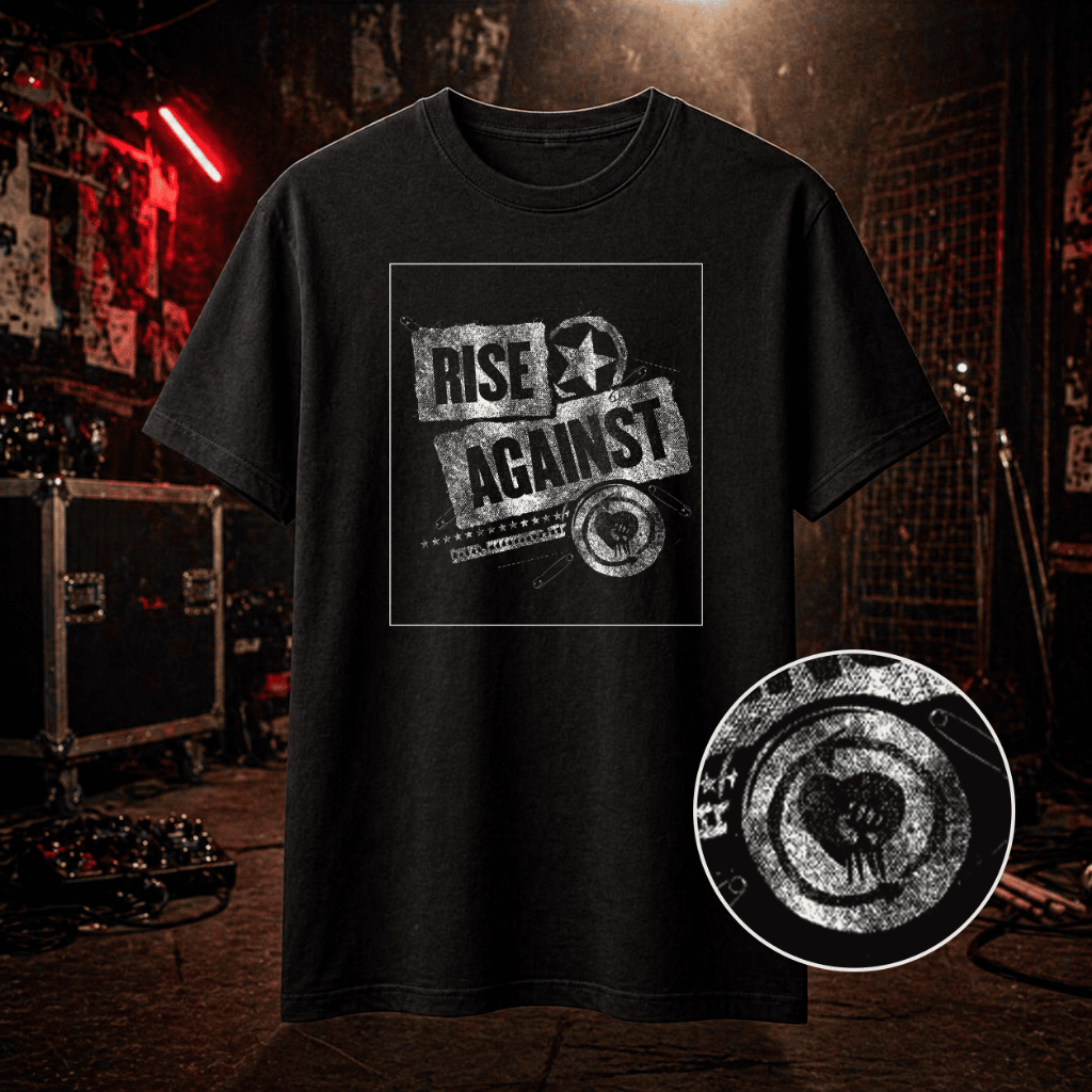 Camiseta Rise Against - 100% Algodão Várias Estampas 004
