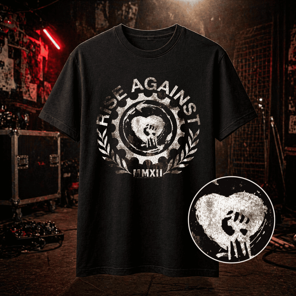 Camiseta Rise Against - 100% Algodão Várias Estampas 002