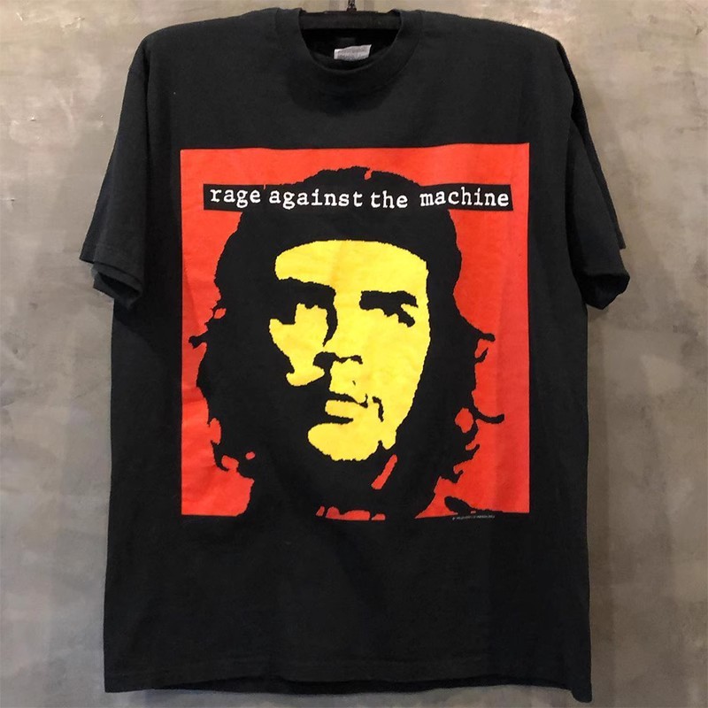 Camiseta Masculina Feminina Estampa Rage Against The Machine Che Guevara Banda T-shirt Unissex Streetwear Envio Imediato