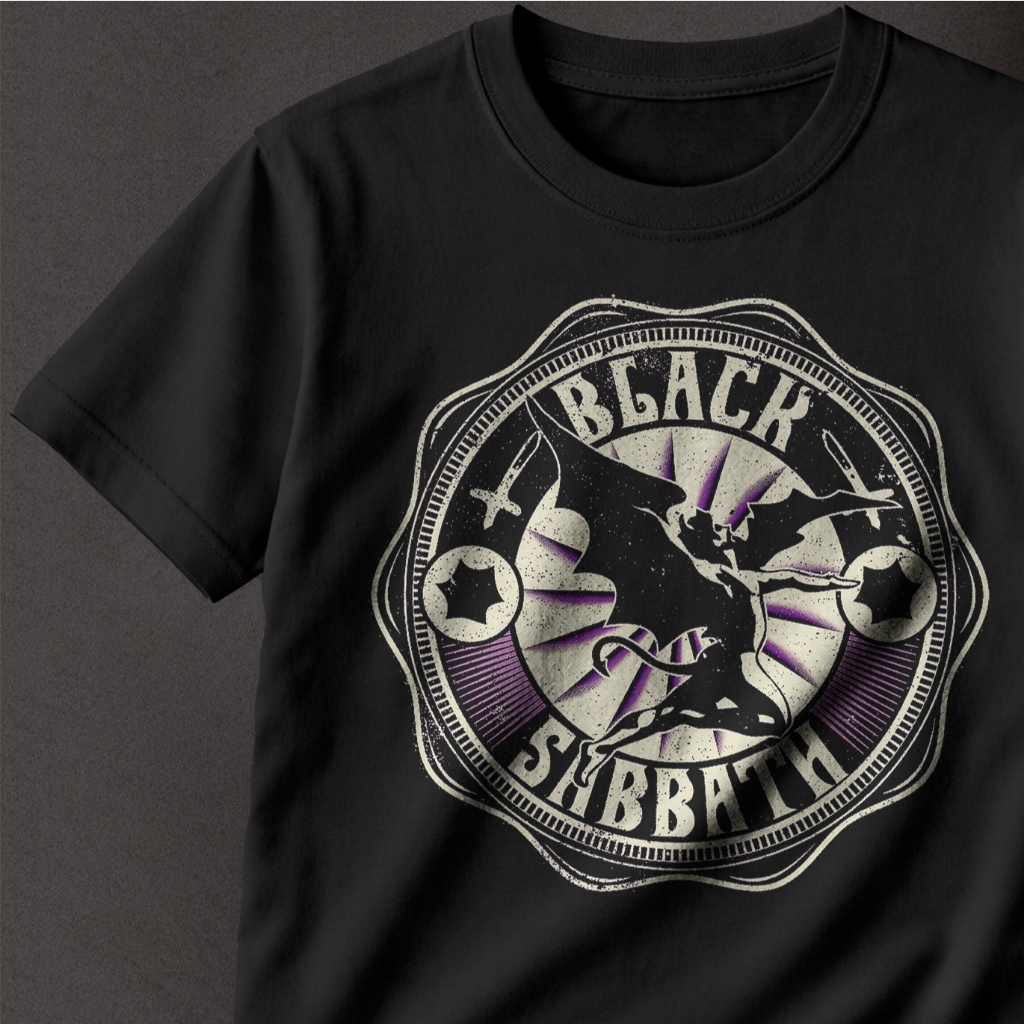 Camiseta Sabbath Unisex T-Shirt, Softstyle Tee, Dark Fantasy Shirt, Art Tee for Music Lovers, Perfect for Gifts 091