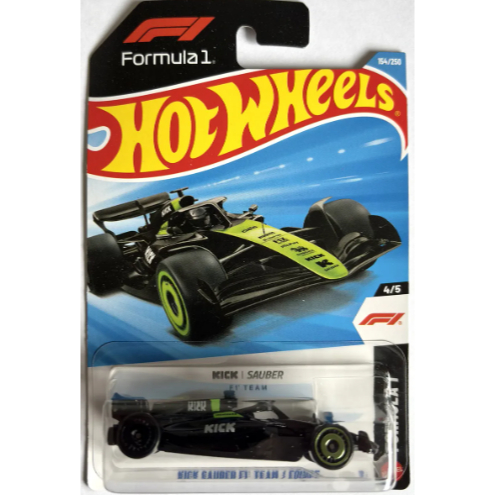 🟢🏁 HOT WHEELS KICK SAUBER F1 TEAM – FORMULA 1 | LOTE H 2026 🏁🟢 Direto da Fórmula 1 para sua coleção!