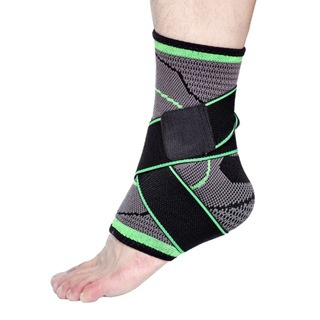 Tornozeleira Ortopedica Esportiva Compressão Estabilizadora Elastica Esportes Futebol Cross Fit Basket Volei Treino Unissex