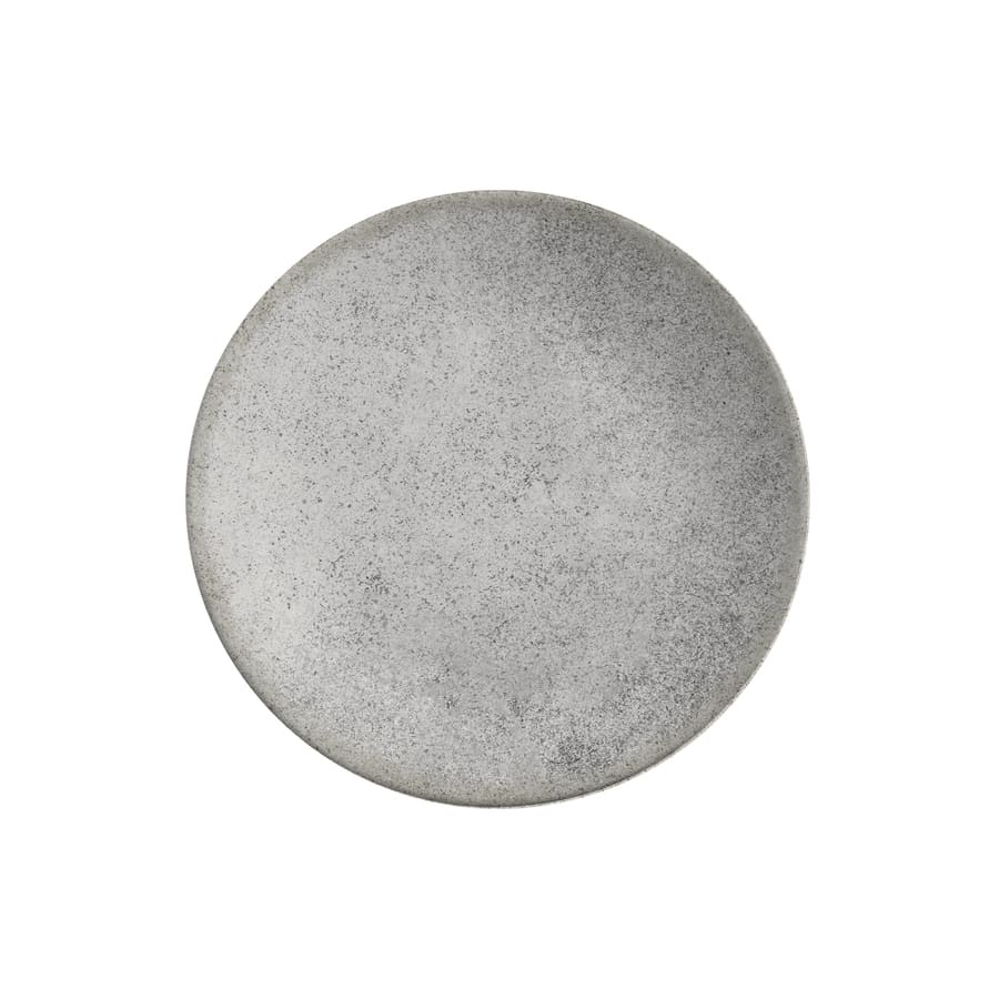 Conjunto com 6 Pratos de Sobremesa Coup Concrete Ø21cm