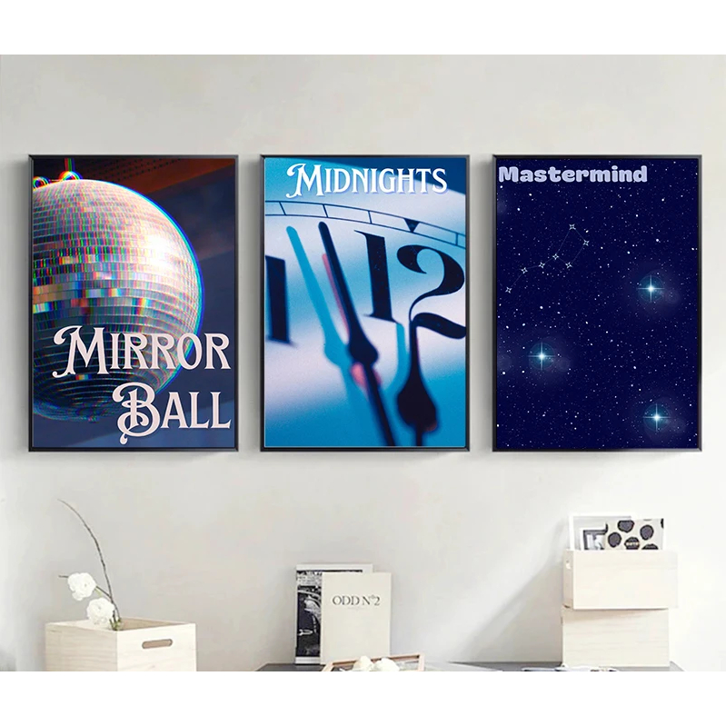 quadro decorativo Taylor Swift  Midnight Evermore