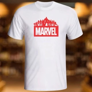 Camisa Estampada Super Herois Marvel Estilosa Full Hd Unisex Qualidade Premium