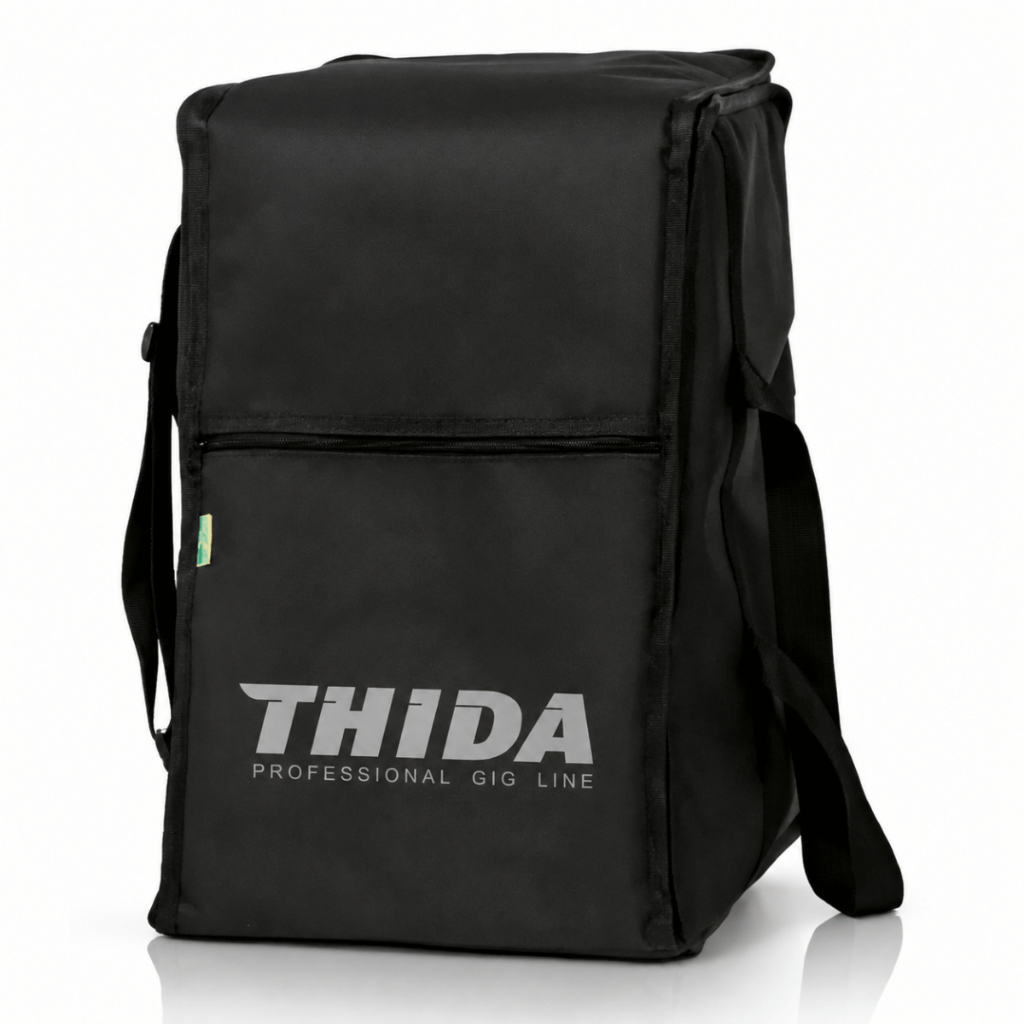 Bag Capa Luxo Para Cajon Gibão Profissional Com Bolso Para Acessórios