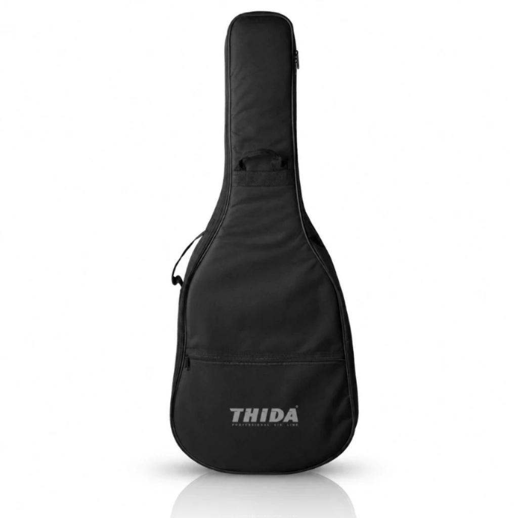 Bag Capa Reforçada Baixolão Thida Com Bolso Para Acessórios