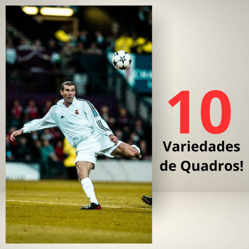 Zidane | Quadro Decorativo MDF 20x30cm