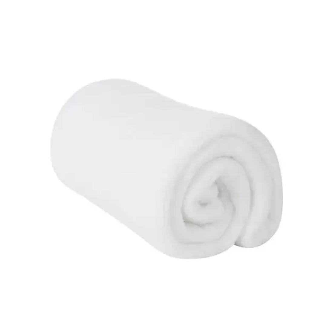 Manta Cobertor Microfibra Branca Lisa -bebê /recém Nascido Enxoval Berço