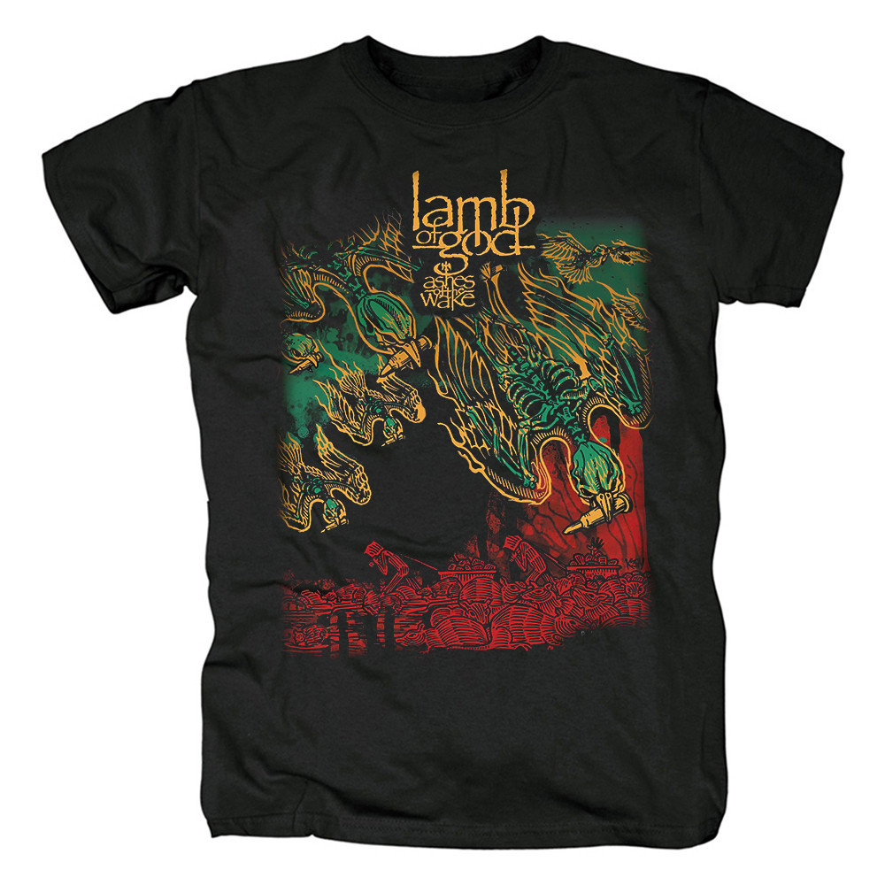 Camiseta Camisa Lamb Of God Hardcore Metal Moderna Estilosa Moda Rock