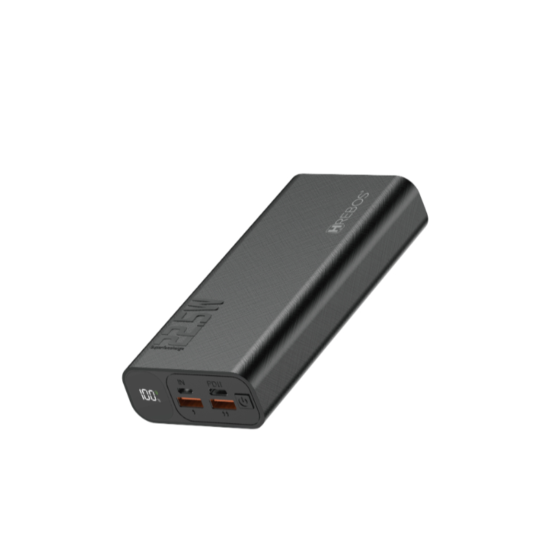 Power Bank Externo 20000 Mah 22.5W PD USB-C Com Digital Portátil HREBOS PB-198