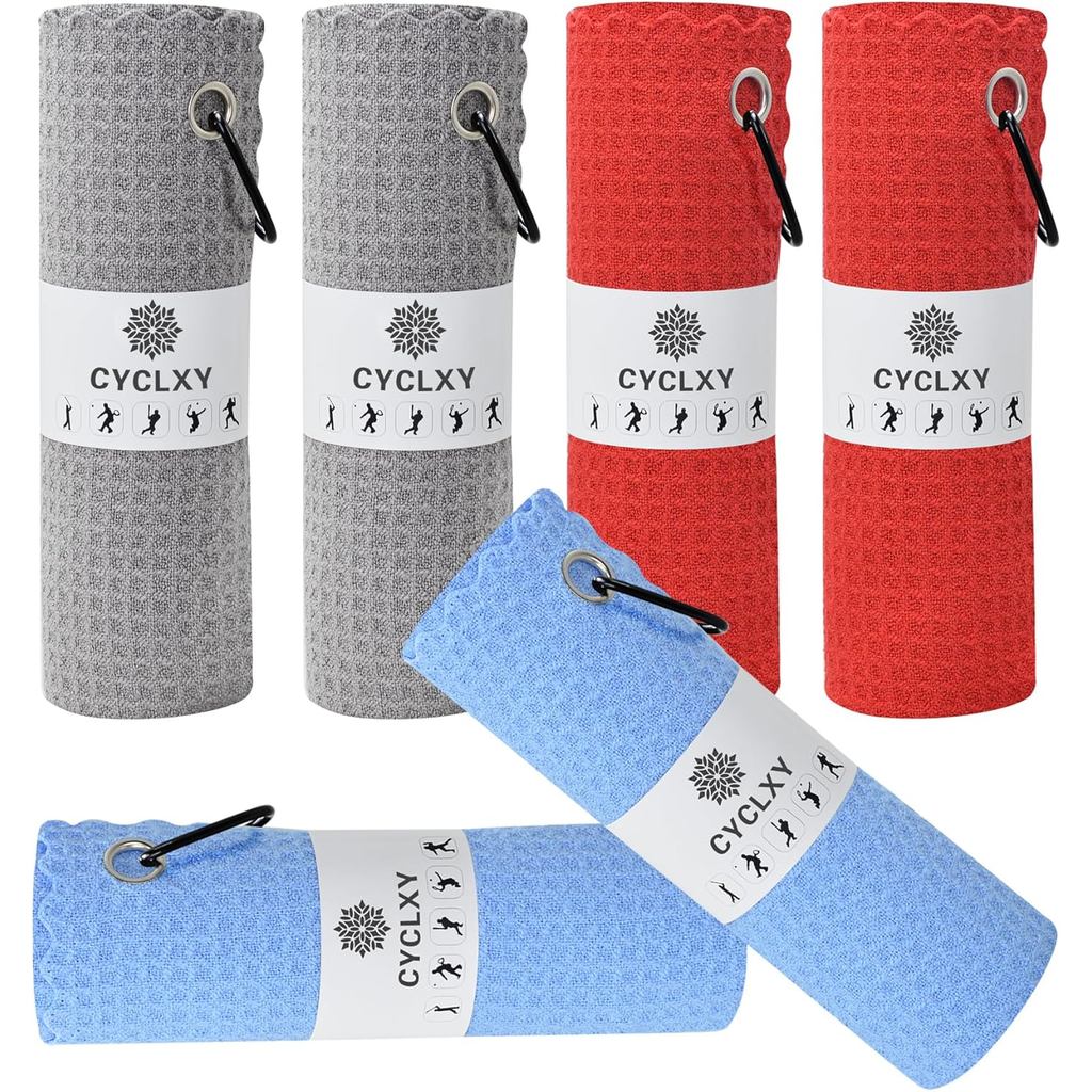 6 Pcs Golf Bag Towels,16