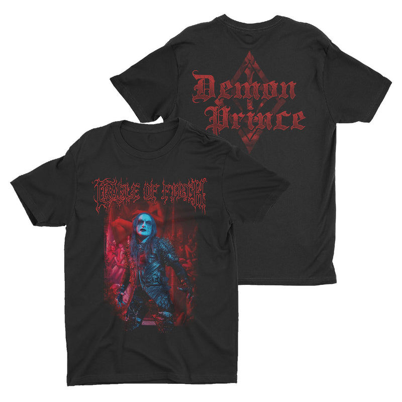 Music.Soul Camiseta Unissex Cradle Of Filth Demon Prince Estampa Moderna Confortável Estilosa Casual