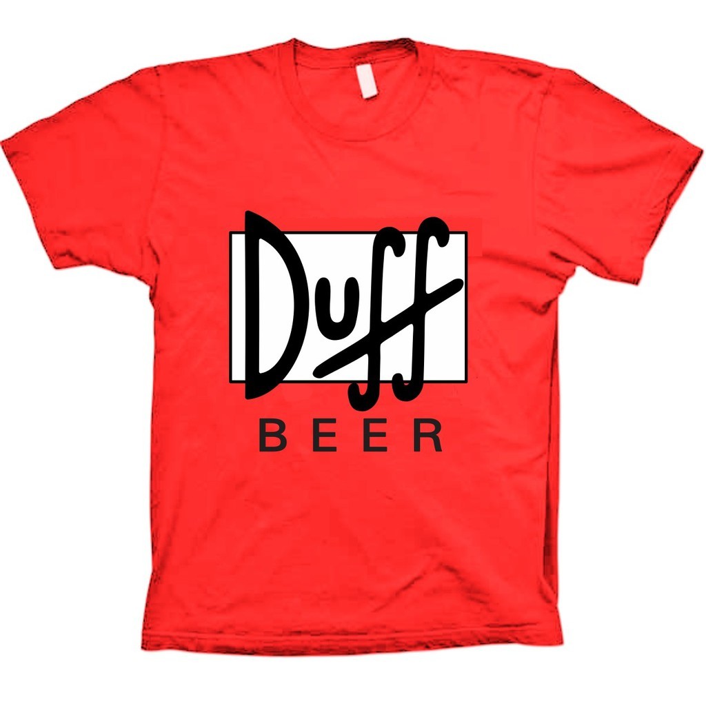 Camisetas Séries Simpsons - Duff Beer - 100% Algodão!!