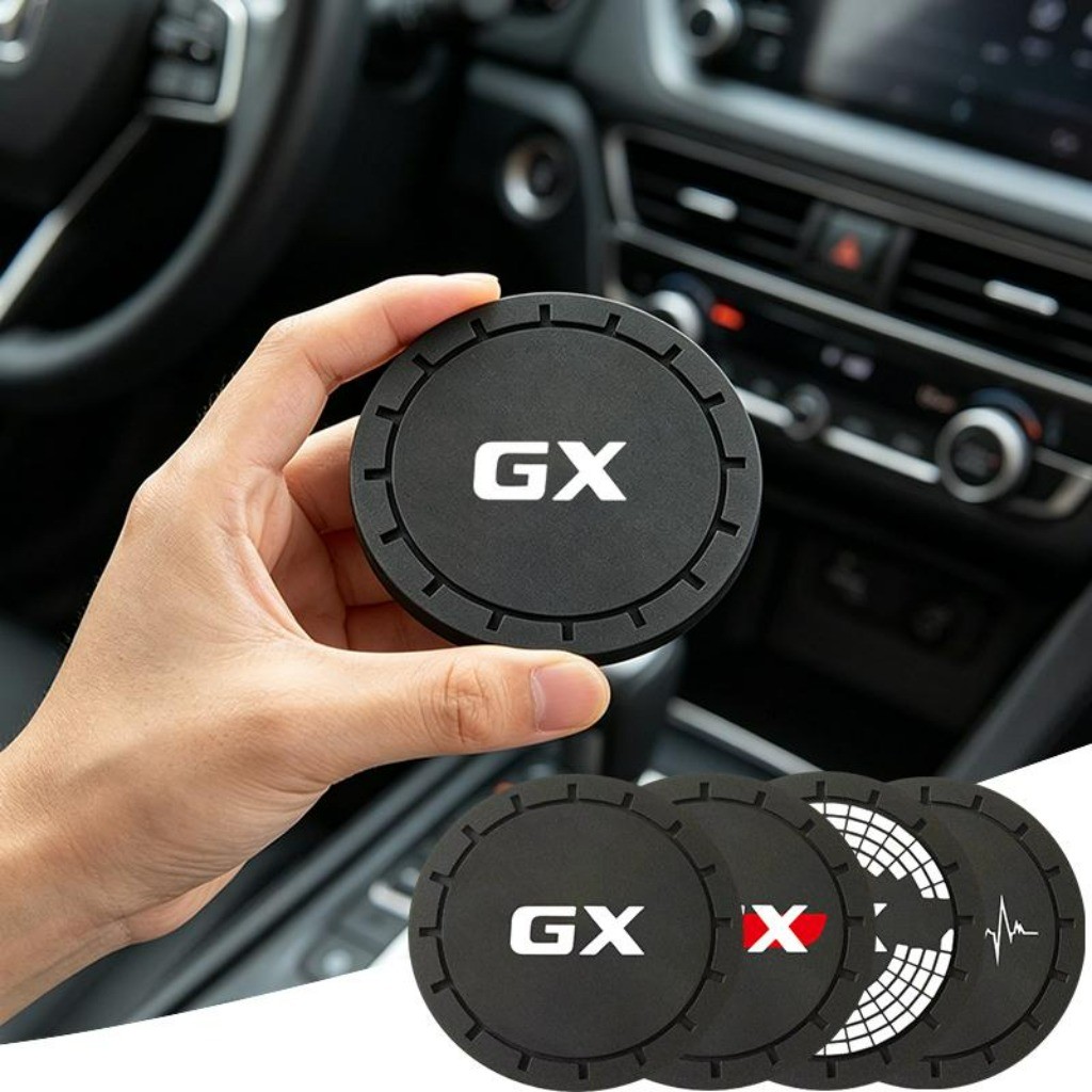 1 Peça Silicone Tapete Porta Copos Carro Acessórios Automotivos For Lexus GX460 GX550 Premium Luxury Overtrail