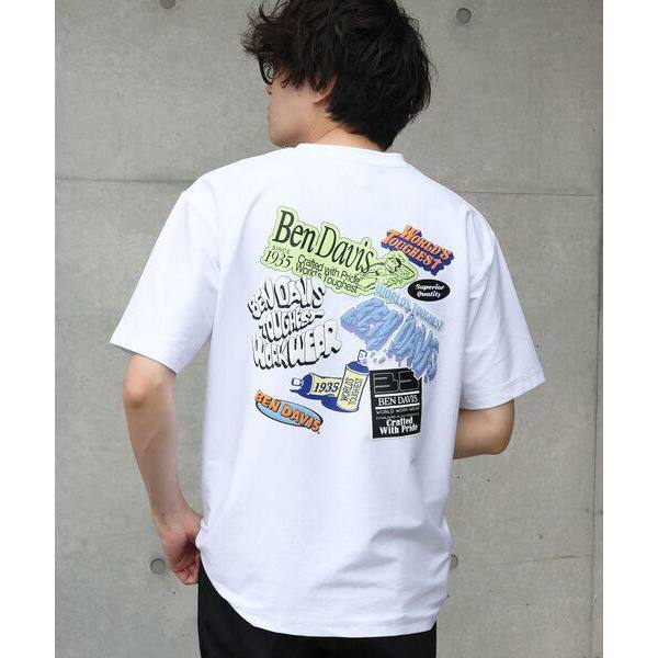 Pronto Estoque BEN DAVIS COOLER Frider DOOR Comfort Pattern Print Masculino E Feminino Casual Gola Redonda Manga Curta 1